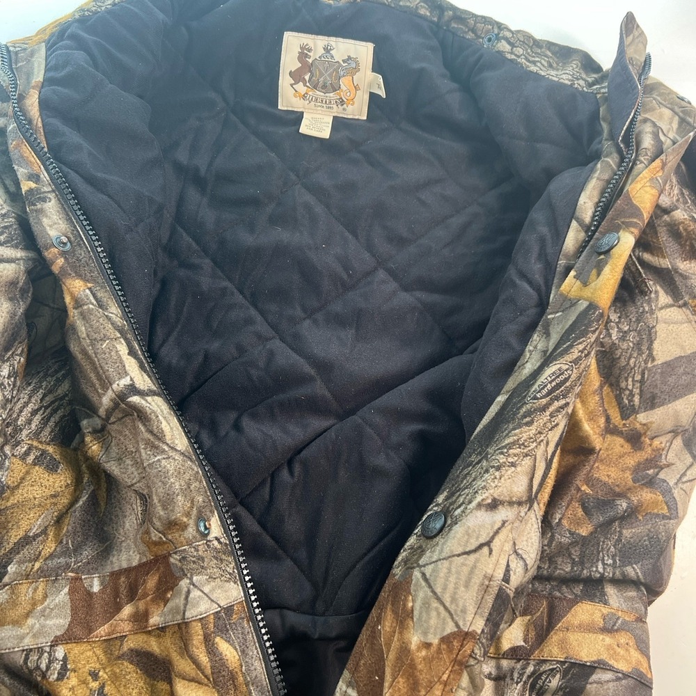 Cabelas Herters Men's Size M Coveralls Realtree Camo Insulated Hunting Jumpsuit - Picture 14 of 16